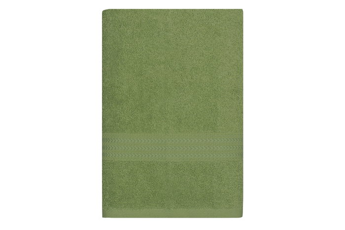 Mijölnir Toalla de Baño de Algodón 100% Verde 70x140 cm 500 gr/m² Suave y Absorbente